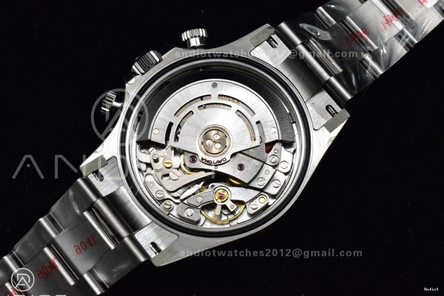 And 904L SS 4130 Daytona 116500 Clean Case White Bracelet Dial V3 0524